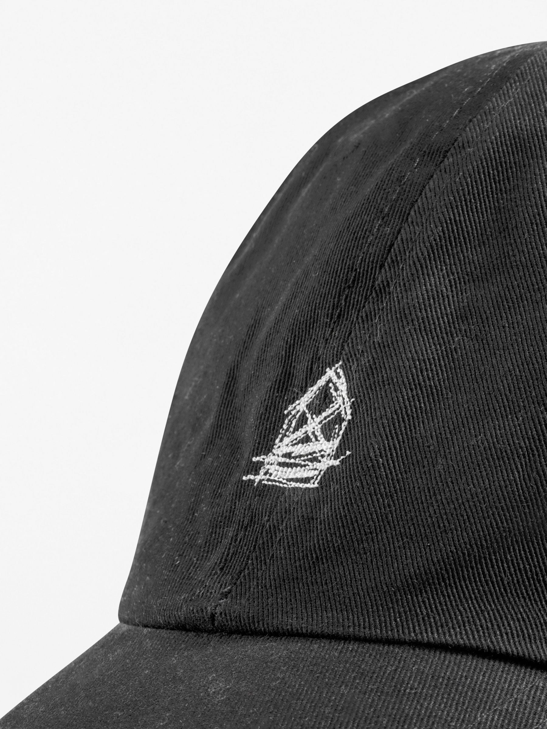 Vintage Baseball Cap Schwarz