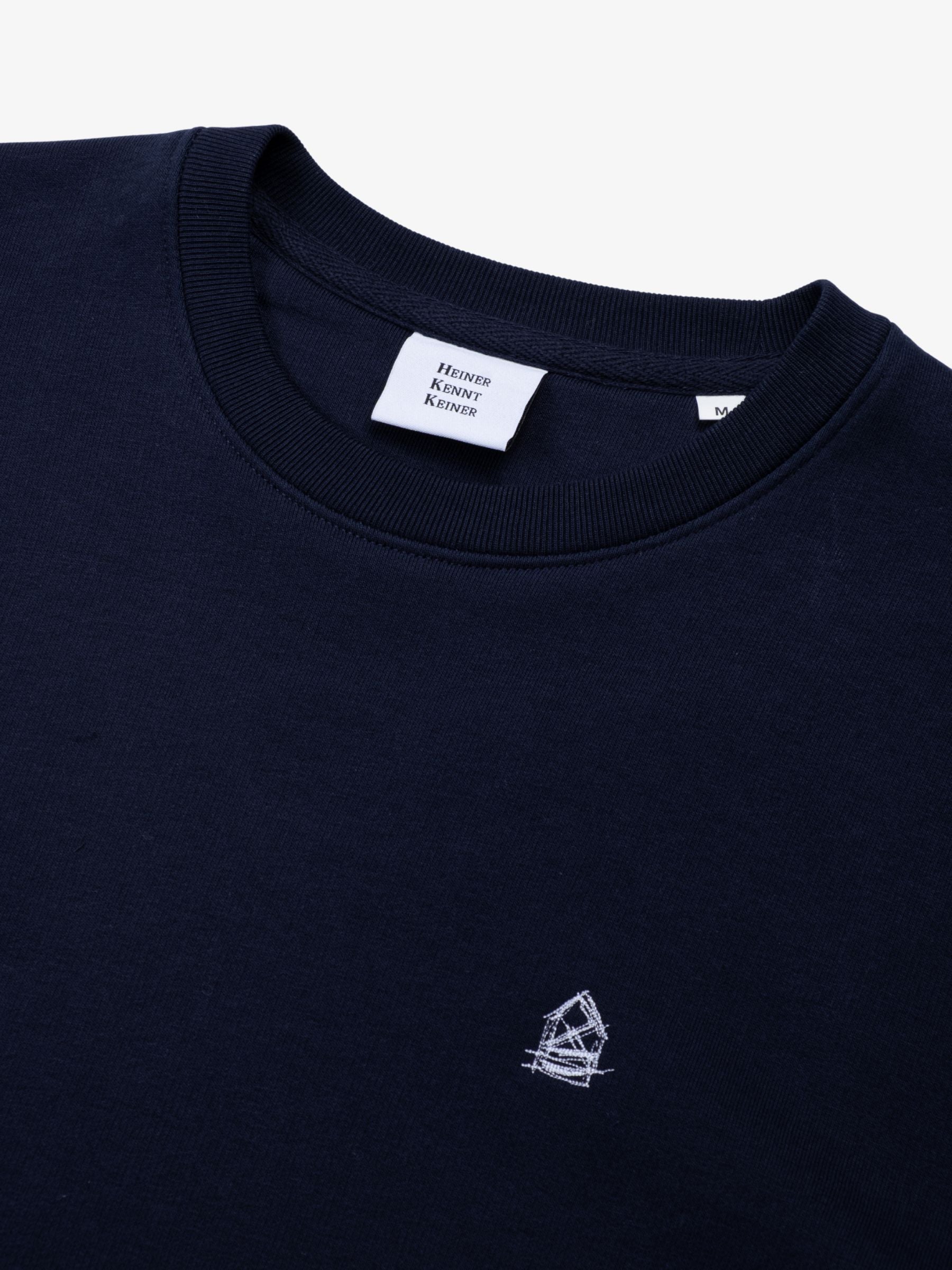 Handkaes Sweatshirt Dunkelblau