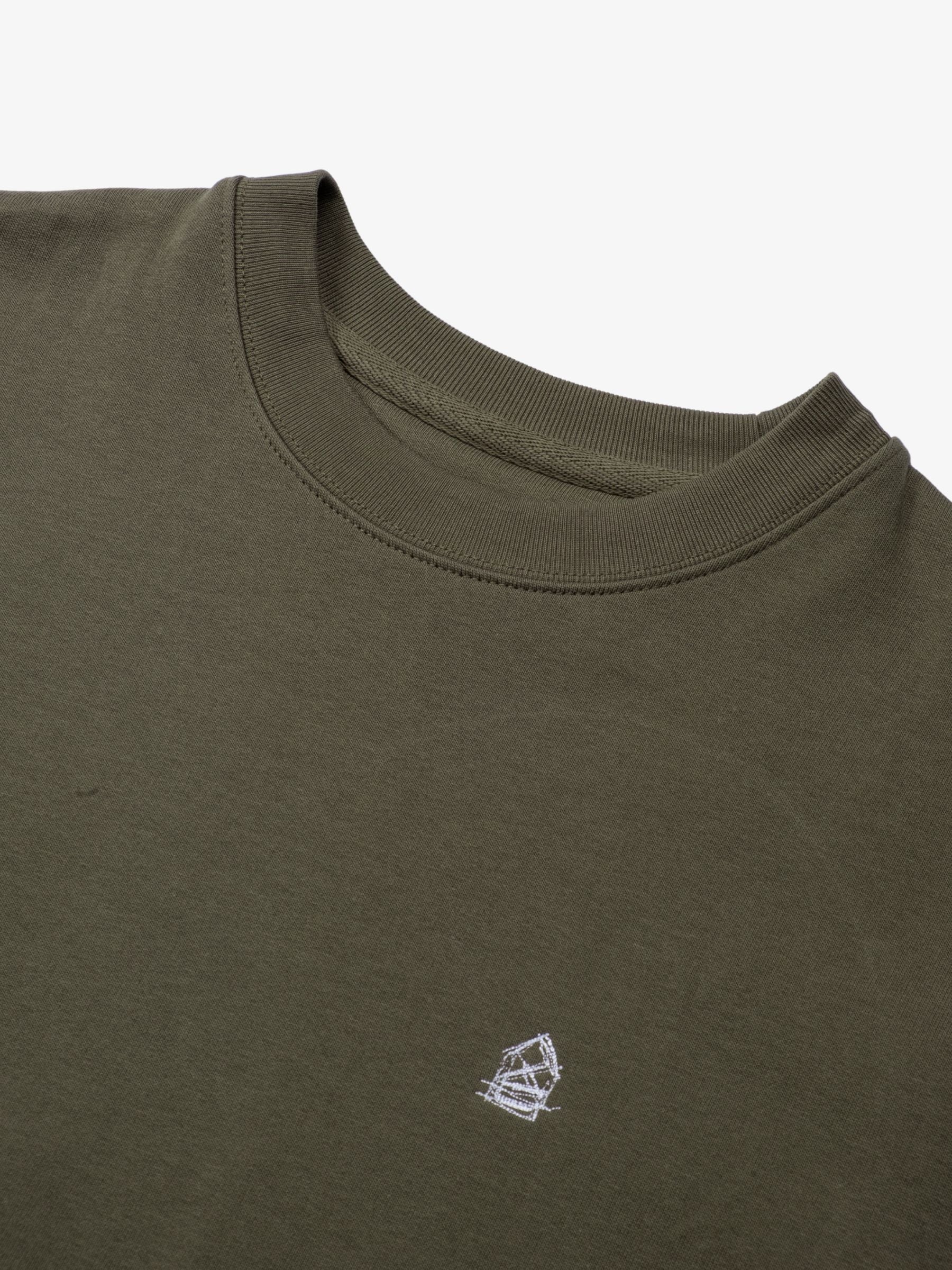 Classic Sweatshirt Olivgrün