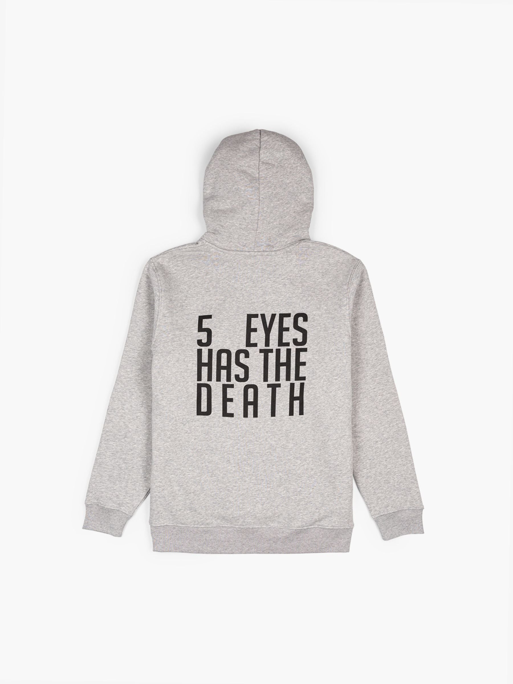 5 Eyes Hoodie Grau