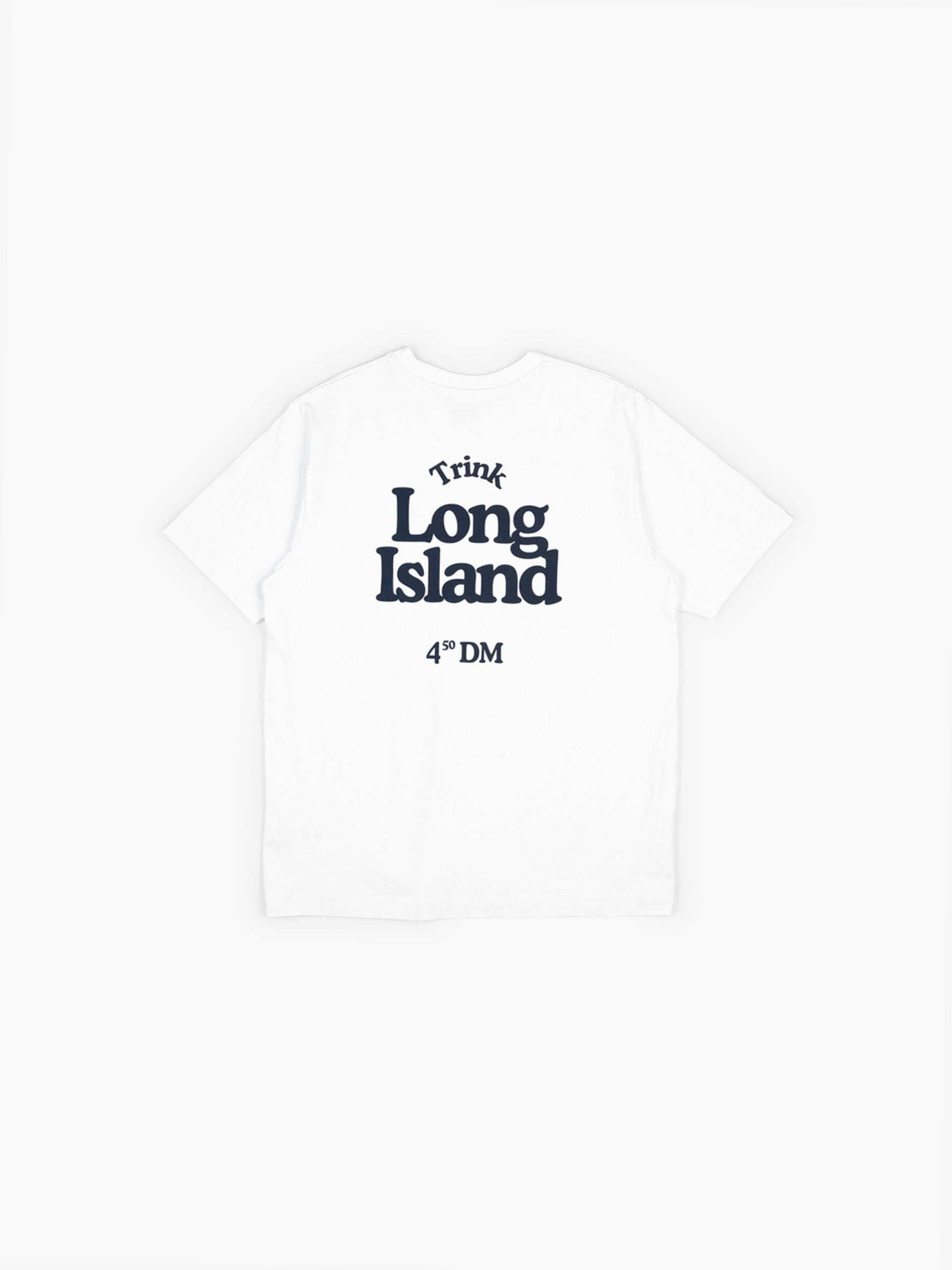 Long Island T-Shirt Weiß/Dunkelblau