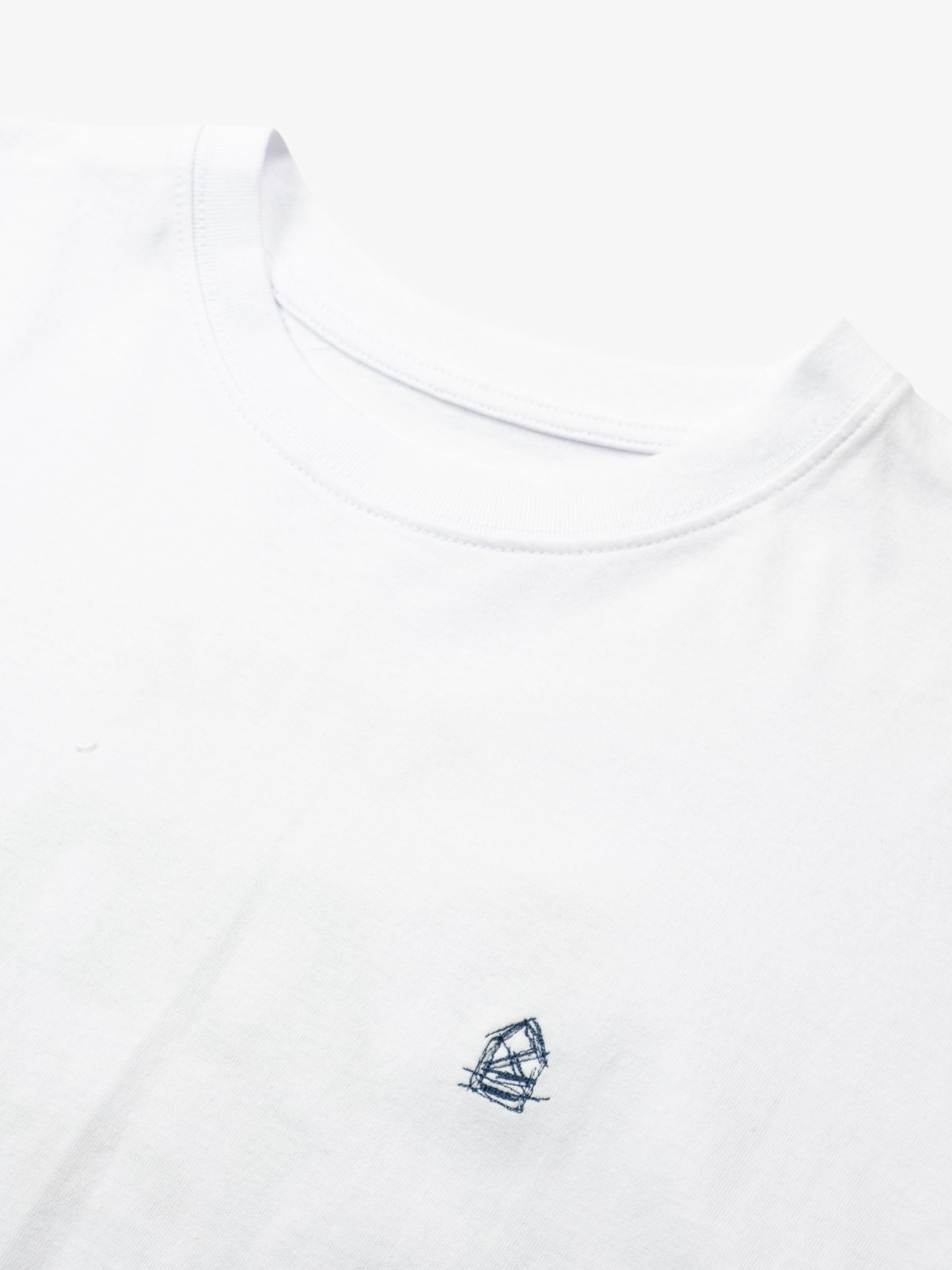 Long Island T-Shirt Weiß/Dunkelblau