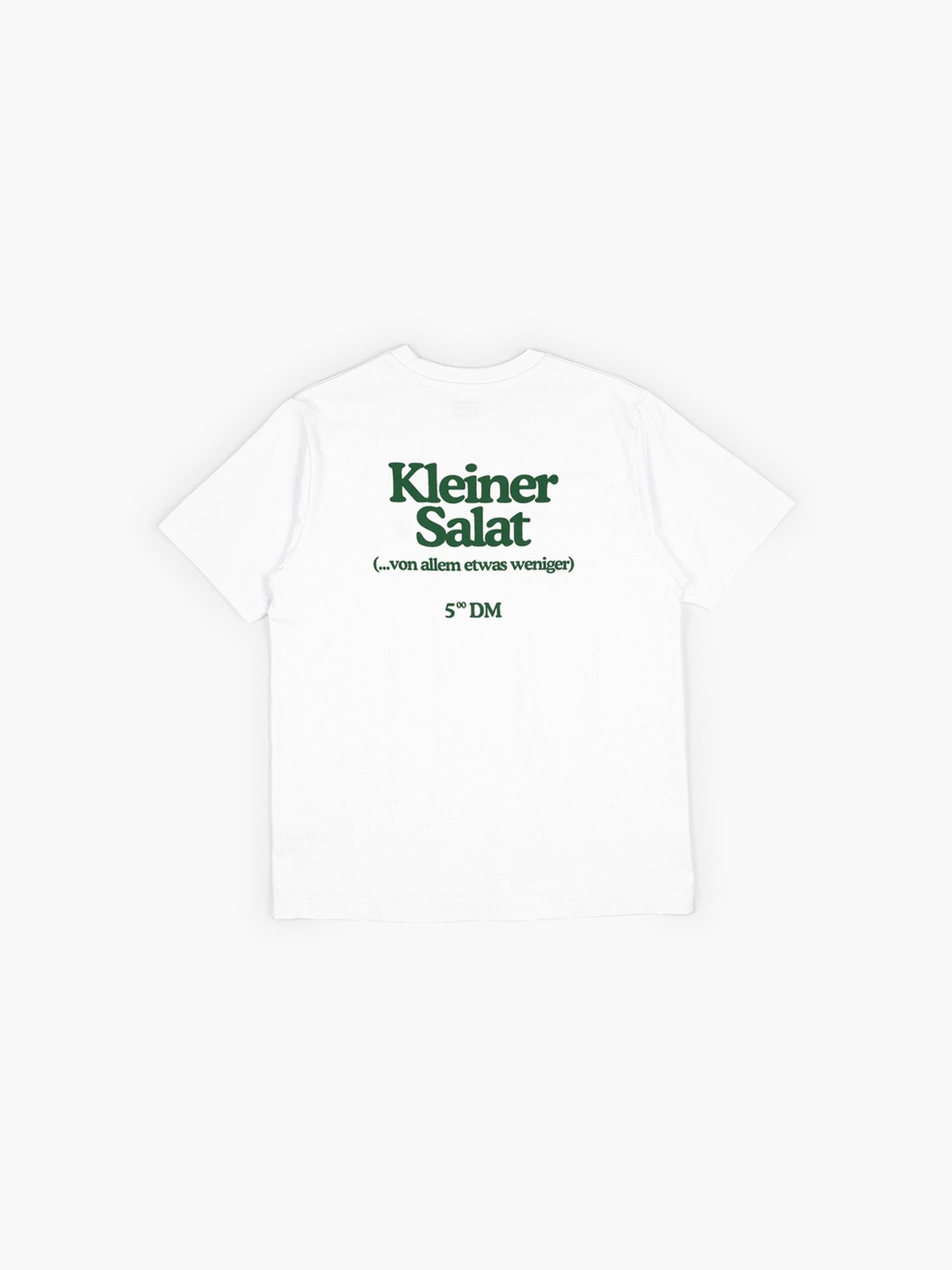 Kleiner Salat T-Shirt Weiß/Grün