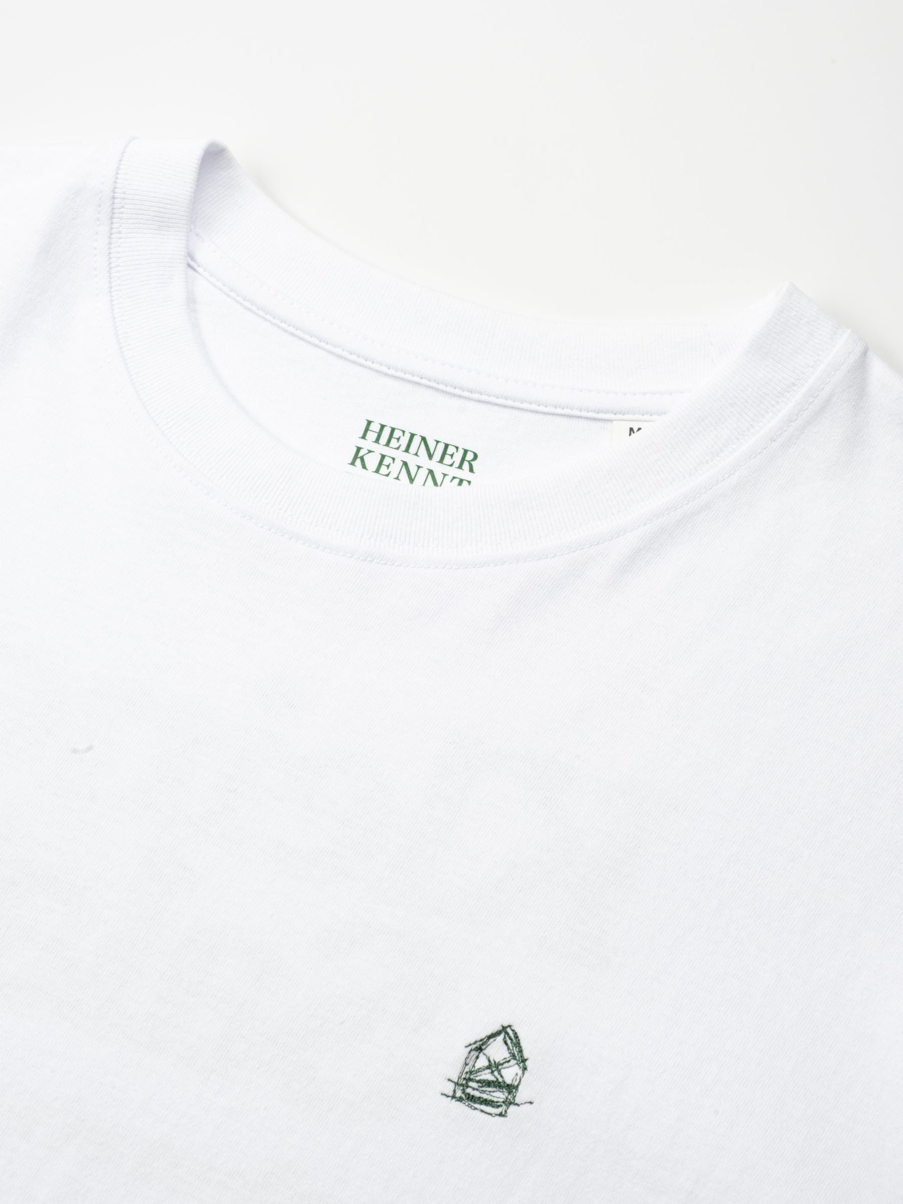 Kleiner Salat T-Shirt Weiß/Grün