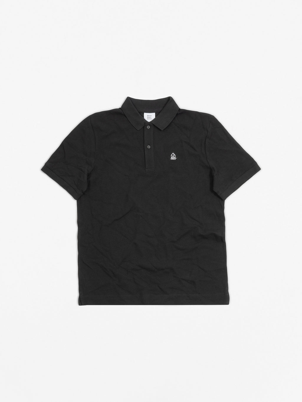 Kurzarm Polo Schwarz